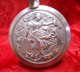 HALBA STICLA CU CAPAC ZINC BMF BIERSEIDEL GERMANIA 15 CM