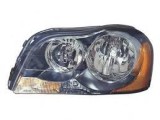 Far Volvo XC90 10.2002-05.2006, TYC 20-0452-05-2, partea Stanga, reglare electrica, fara motoras, tip bec H7+H7, cu semnalizator orange