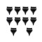 Set Cleme prindere bandouri parbriz Ford Transit 20002-2006, Transit/Tourneo Connect (C170), 2002-2014, 10 buc
