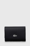 Lacoste portofel femei, culoarea negru