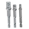 Set 3 Adaptoare Chei Tubulare TROY 1/4, 3/8, 1/2 inch - Adaptor Tubulare, Chei Adaptor - DIN ISO 9001