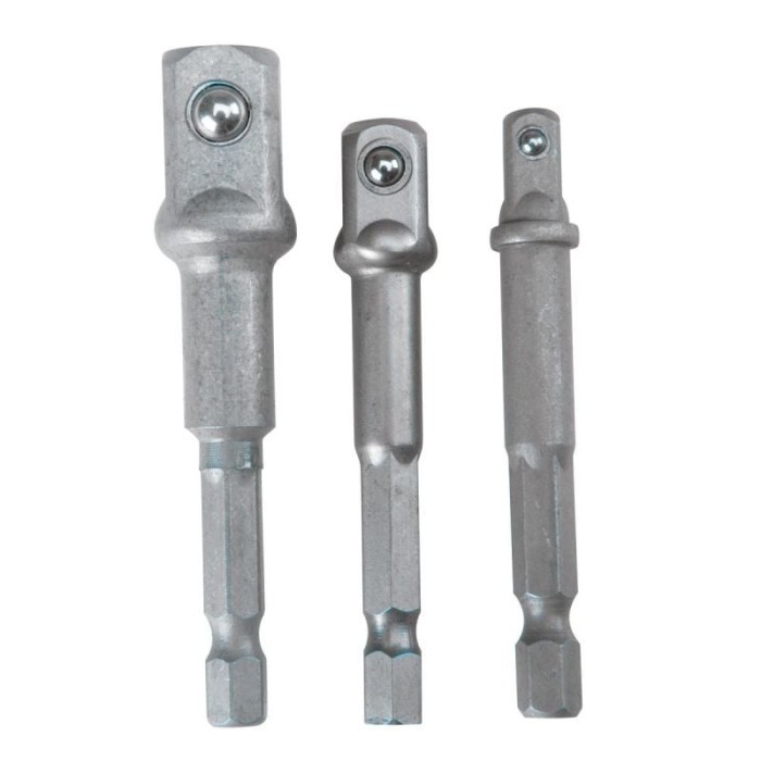 Set adaptoare chei tubulare Troy 26132, 3 piese