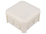 Carcasă: cutie de conexiuni X: 90mm Y: 90mm Z: 52mm IP55 albe