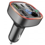 Modulator FM Bluetooth Borofone BC48, 2 x USB-A - 1 x USB-C