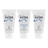 Set 3 lubrifianti pe baza de apa Just Glide 3x50 ml
