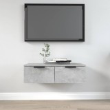 vidaXL Dulap de perete, gri beton, 68x30x20 cm, lemn compozit
