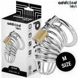 Addicted Toys Locked-Iron Cell Cușcă Metalică pentru Penis Size M