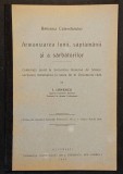 rara hemerologie 1924 REFORMA CALENDARULUI I.Ionescu Armonizarea Lunii Saptamanii si a Sarbatorilor Conferinta Societatea Romana de Stiinte matematica