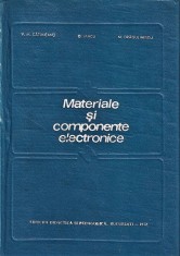 Materiale si componente electronice M Dragulinescu etc. 1972