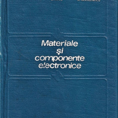 Materiale si componente electronice M Dragulinescu etc. 1972