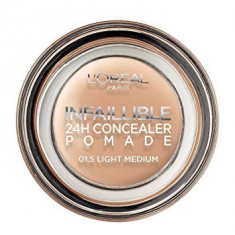 Corector Anticearcan Loreal Infaillible Concealer Pomade 24 H , Light Medium foto