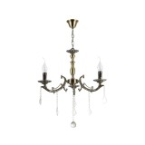 Candelabru Fascino Alama+Alb 3xE14 60W