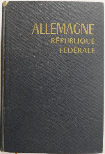 Allemagne Republique federale (editie in limba franceza)