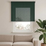 Cumpara ieftin Jaluzea tip rulou de exterior, 65 (l) x 140 (i) cm, verde inchis, HDPE