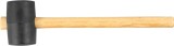Kladivo Strend Pro 230 g, gumen&eacute;, Blackhead, dreven&aacute; r&uacute;čka