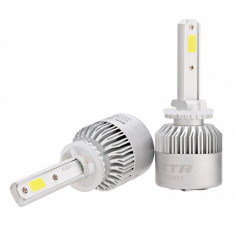 2 Leduri H27 Cob Canbus Pt Far Auto Putere 72W,Luminozit.8000 Lm,12V-24V 349325