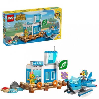 LEGO ANIMAL CROSSING ZBOARA CU DODO AIRLINES 77051 foto