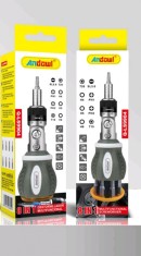 Surubelnita Profesionala Andowl cu 8 capete interschimbabile Q-LS9904 foto
