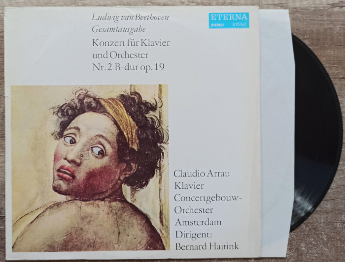 Beethoven, konzert fur klavier und orchester nr. 2 B-dur op.19// disc vinil