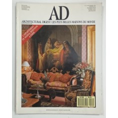 AD , ARCHITECTURAL DIGEST . ARCHITECTURE , DECORATION , ARTS . DESIGN , TEXT IN LIMBA FRANCEZA , SEPTEMBRE 1989