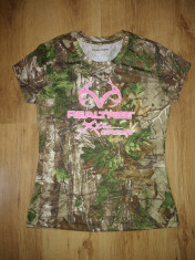 Tricou dama Realtree USA Xtra Green camuflaj marimea S foto