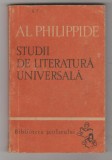 bnk ant Al Philippide - Studii de literatura universala