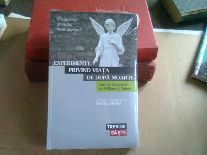 EXPERIMENTE PRIVIND VIATA DUPA MOARTE - GARY E. SCHWARTZ