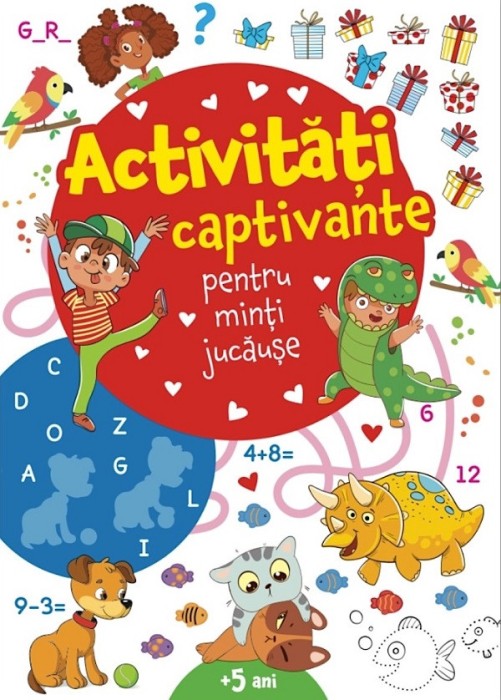 Activitati Captivante Pentru Minti Jucause Rosie, - Editura Flamingo