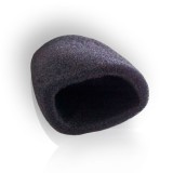 Burete microfon mare negru