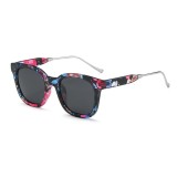 Ochelari de soare polarizati pentru femei Techsuit, floral, 2050