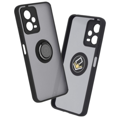 Husa pentru Xiaomi Redmi Note 12 5G - Techsuit Glinth - Black foto