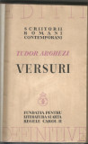 (8a) - TUDOR ARGHEZII-Versuri- prima editie 1936