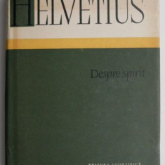 Helvetius - Despre spirit