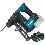 Makita DHR171Z + BL1830B - Rotopercutor SDS-Plus 1.2 J motor fara perii + Acumulator Li-Ion 18 V 3 Ah