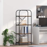 VidaXL Raft pentru cărți Lemn vechi 60 x 30 x 146 cm Lemn compozit