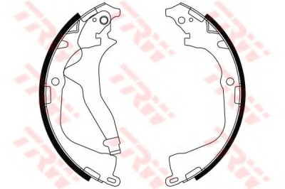 Set saboti frana VW AMAROK (2H, S1B) (2010 - 2016) TRW GS8800 foto