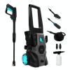 Aparat spalat cu presiune Cecotec HydroBoost 1600 Car&amp;Garden, 135 bar, 1600W, 426L/h + Accesorii incluse: podea, auto, sticla sapon