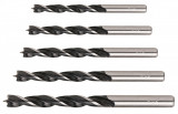 Set burghie pentru lemn 5 bucati &Oslash;4, 5, 6, 8, 10mm, Raider 157114