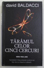 TARAMUL CELOR CINCI CERCURI , A DOUA CARTE DIN SERIA &#039; VEGA JANE &#039; de DAVID BALDACCI , 2016