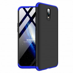 Husa pentru OnePlus 6T - GKK 360 Full Cover (Negru/Albastru)