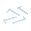 Coturi Lungi Sistem CISS, Set 4 Bucati, Plastic Rezistent, 3cm Lungime - Legatura Cartuse Reincarcabile si Sistem CISS