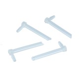 Coturi Lungi Sistem CISS, Set 4 Bucati, Plastic Rezistent, 3cm Lungime - Legatura Cartuse Reincarcabile si Sistem CISS