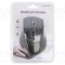 Mouse optic USB GEMBIRD negru cu cablu 1,35m, 4 butoane