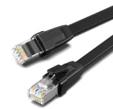 PATCH CORD U/FTP Ugreen Cat8, &quot;NW134&quot; fire din cupru, flat cable, viteza maxima 40 Gbps, 1m, negru &quot;10980&quot; (timbru verde 0.18 lei) - 6957303819805