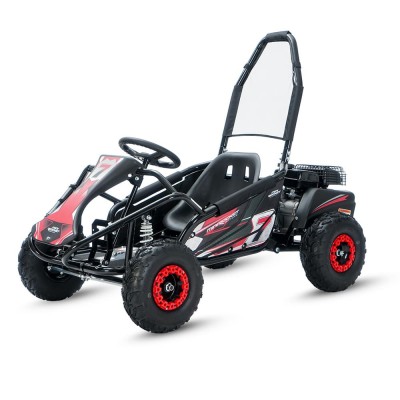 Buggy copii 98cc Mud Monster 6&amp;amp;quot; automata 4T benzina rosu foto