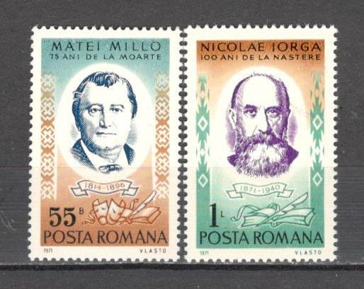 Romania.1971 Aniversari ZR.439
