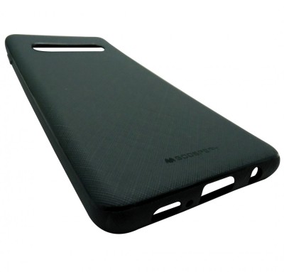 Husa silicon TPU Mercury Style Lux verde inchis pentru Samsung Galaxy S10 (G973F) foto