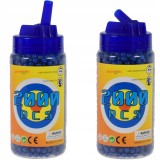 2000 bile de plastic pentru pistol și pușcă BB 6 mm, diverse culori