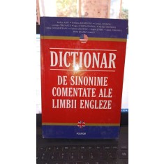 Dictionar de sinonime comentate ale limbii engleze - Horia Hulban