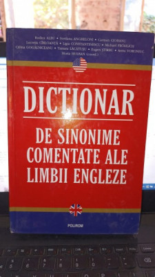 Dictionar de sinonime comentate ale limbii engleze - Horia Hulban foto